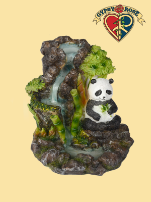 Panda Back Flow Incense Cones Incense Burner
