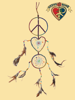 Peace, Love, & Dream Dreamcatcher