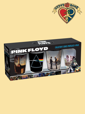 Pink Floyd Poster 4 Pack Pint Glasses