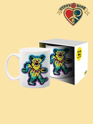 Grateful Dead Rainbow Bear Mug