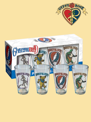 Grateful Dead Iconic Pint Glass Set