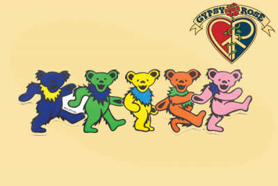XL Five Dancing Bear Magnet