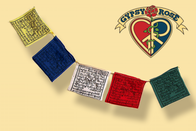 MEDIUM TIBETAN PRAYER FLAGS