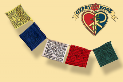 JUMBO TIBETAN PRAYER FLAGS