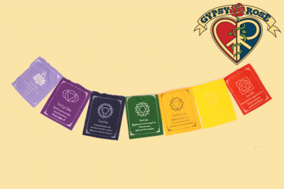 Chakra Affirmations Large Prayer Flag