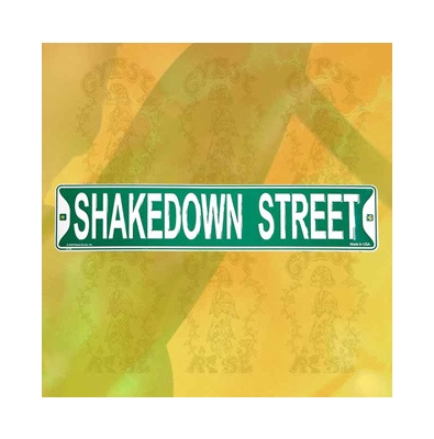 THE GRATEFUL DEAD SHAKEDOWN STREET METAL STREET SIGN
