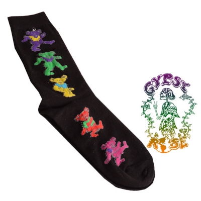 Grateful Dancing Dead Bear Men's Socks