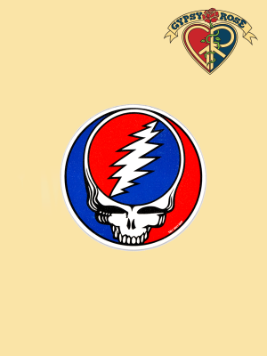 Grateful Dead Steal Your Face Round Mousepad