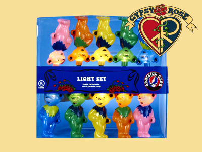 10 Light Grateful Dead Dancing Bear Light Set