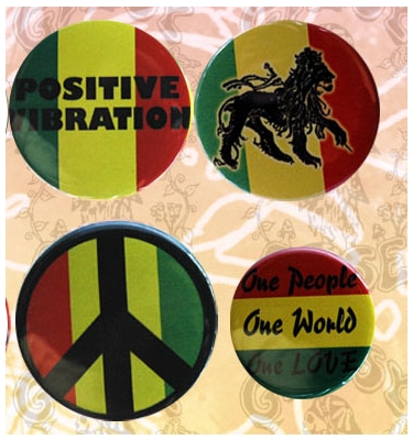 RASTA SSORTED BUTTONS
