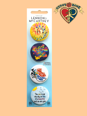 Lennon & Mccartney Songs Button