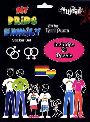 MY PRIDE FAMILY STICKER