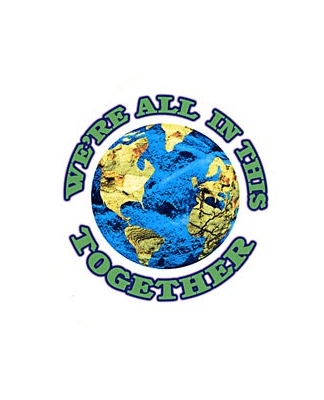 We're All In This Together Sticker