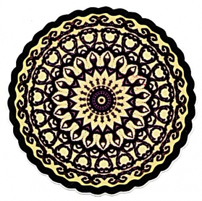 Belladonna Mandala Sticker