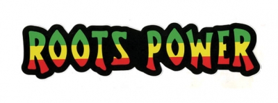 ROOTS POWER RASTA STICKER
