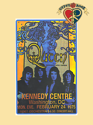 Queen Kennedy Centre Stciker