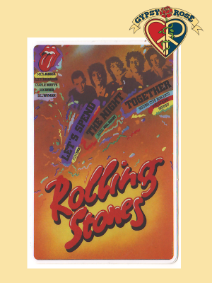 Rolling Stones Lets Spend The Night Together Sticker