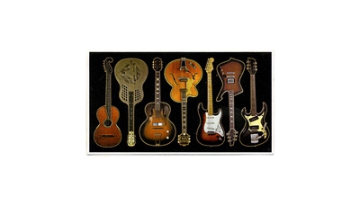 GUITARS II STICKER