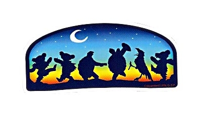 Small Moondance Sticker