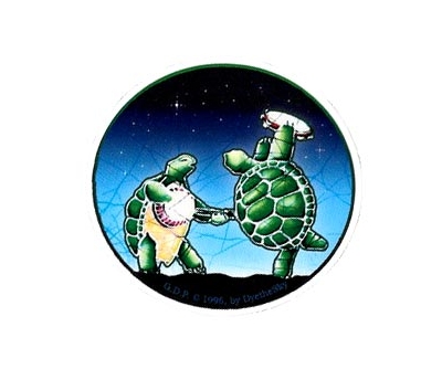 Grateful Dead Small Jammin' Turtles / Terrapins Sticker