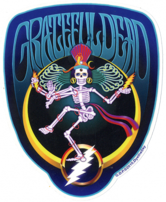 G.D. Shiva Skeleton Sticker