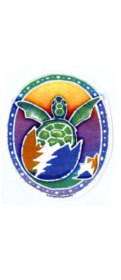 GRATEFUL DEAD BATIK HATCHING TERRAPIN STICKER