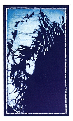 GRATEFUL DEAD JERRY SMILE STICKER