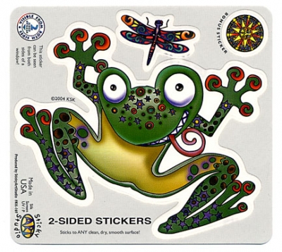 CRAZY FROG WINDOW STICKER