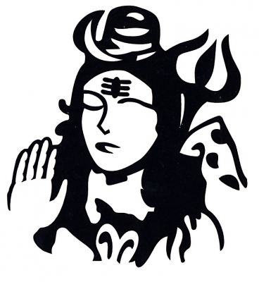 Shiva Hand Sticker