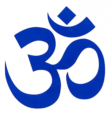5-inch Om Of Compassion Cutout Sticker