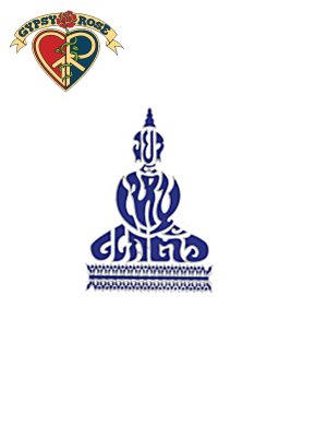 Script Buddha Asst Color Sticker