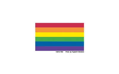 Mini Pride Flag Sticker