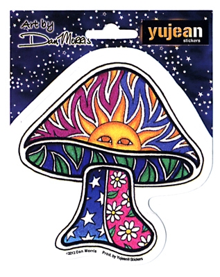 SUN MUSHROOM STICKER
