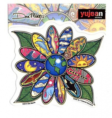 Dan Morris Earth Blossom Sticker