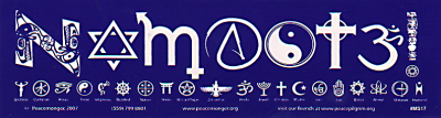 Namaste In Symbols Ministicker