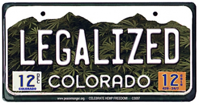 COLORADO LEGALIZED STICKER