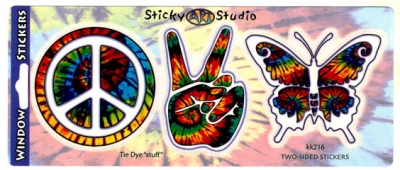 Peace Peace Butterfly 3 In 1 Sticker