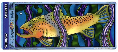 RAINBOW TROUT STICKER