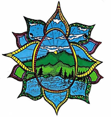 Lotus Flower Sticker