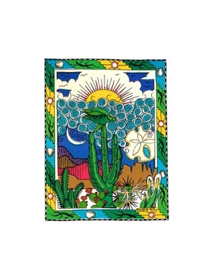 Terrapin On Cactus Sticker