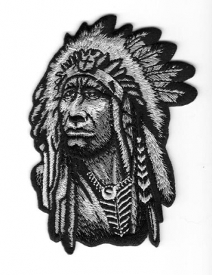 Native American Chief Patch