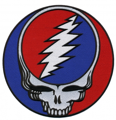 GRATEFUL DEAD XXL STEAL YOUR FACE PATCH