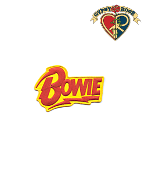 Bowie Lightning Bolt Patch
