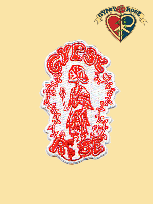 Gypsy Rose Skeleton Patch