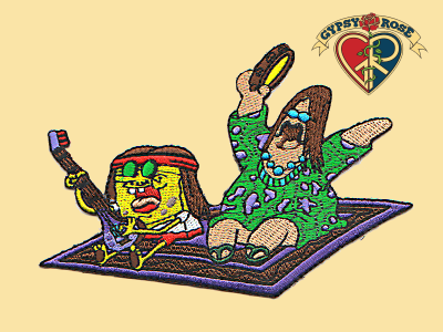 Sponge Bob And Patrick Jamin Patch