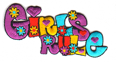 Girls Rule Patch