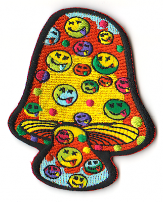 Smiley Face Mushroom Patch