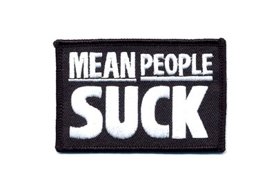 MEAN PEOPLE SUCK PATCH