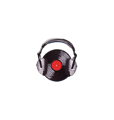 RECORD WITH HEADPHONES PATCH