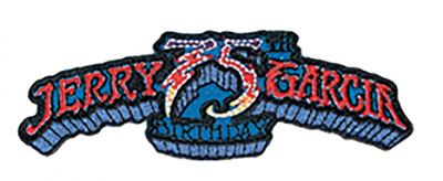 Happy 75th Birthday Jerry Garcia Patch